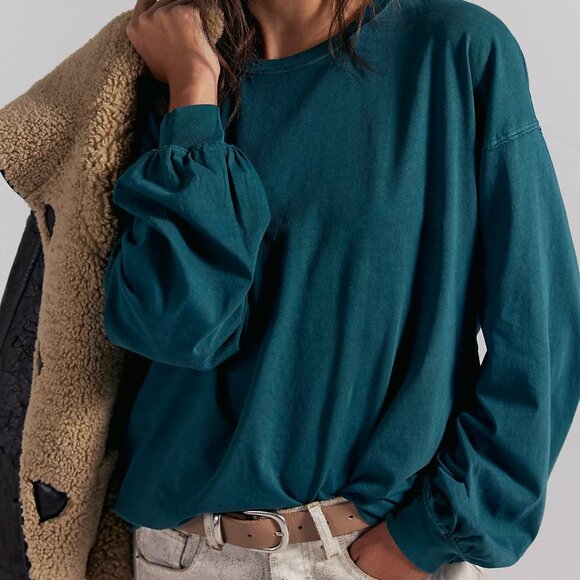 We The Free Perfect Oversized Long Sleeve Top - Picture 3 of 3